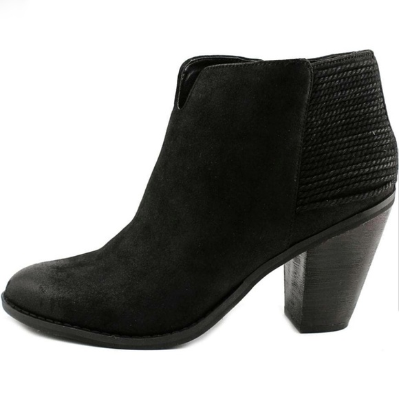 carlos black booties